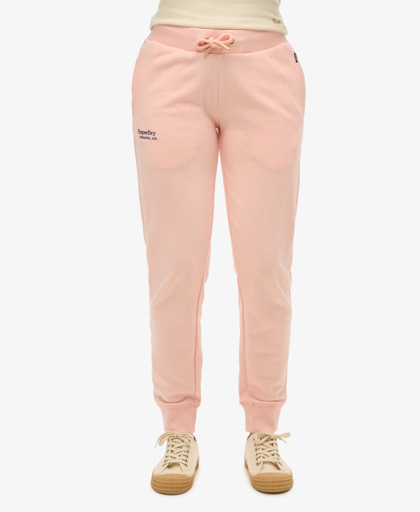 essential logo joggers in lichtroze