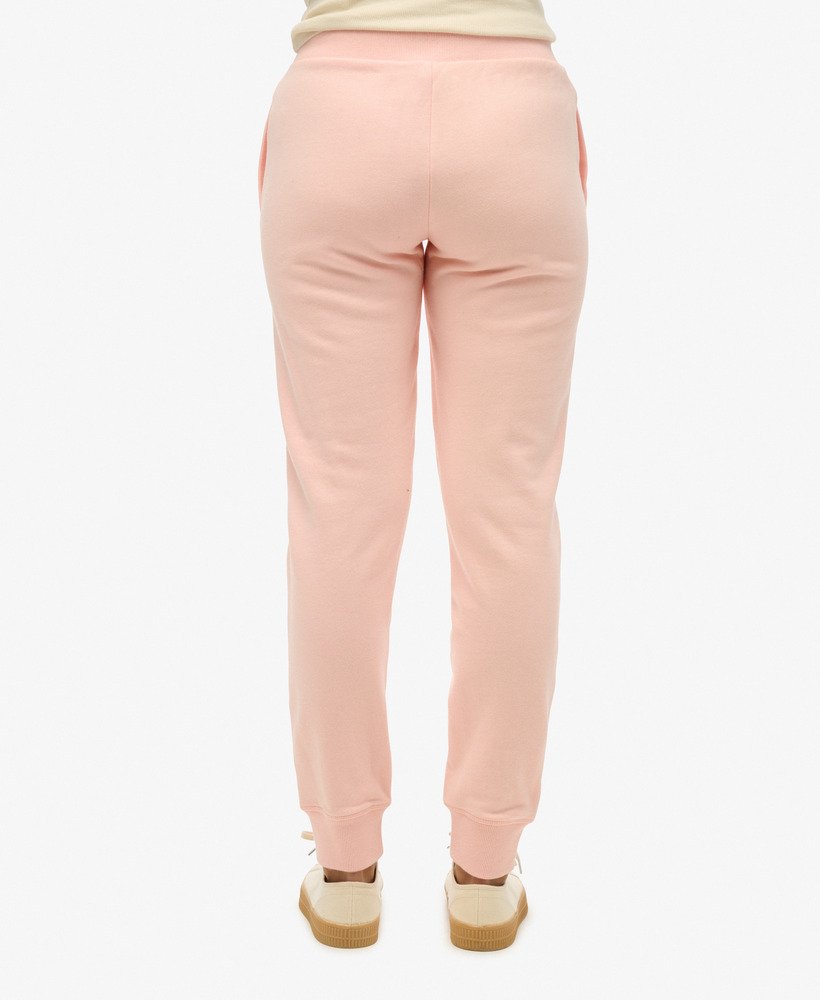essential logo joggers in lichtroze