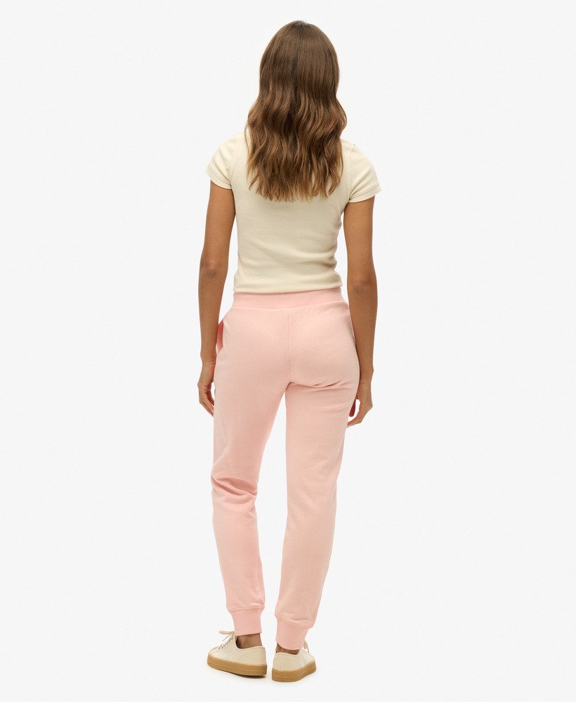 essential logo joggers in lichtroze