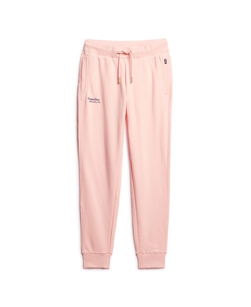 essential logo joggers in lichtroze
