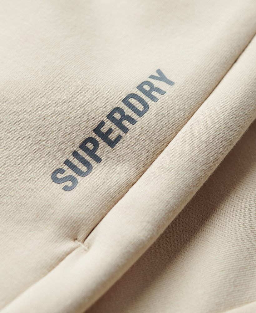 sports tech slim joggers in pelican beige