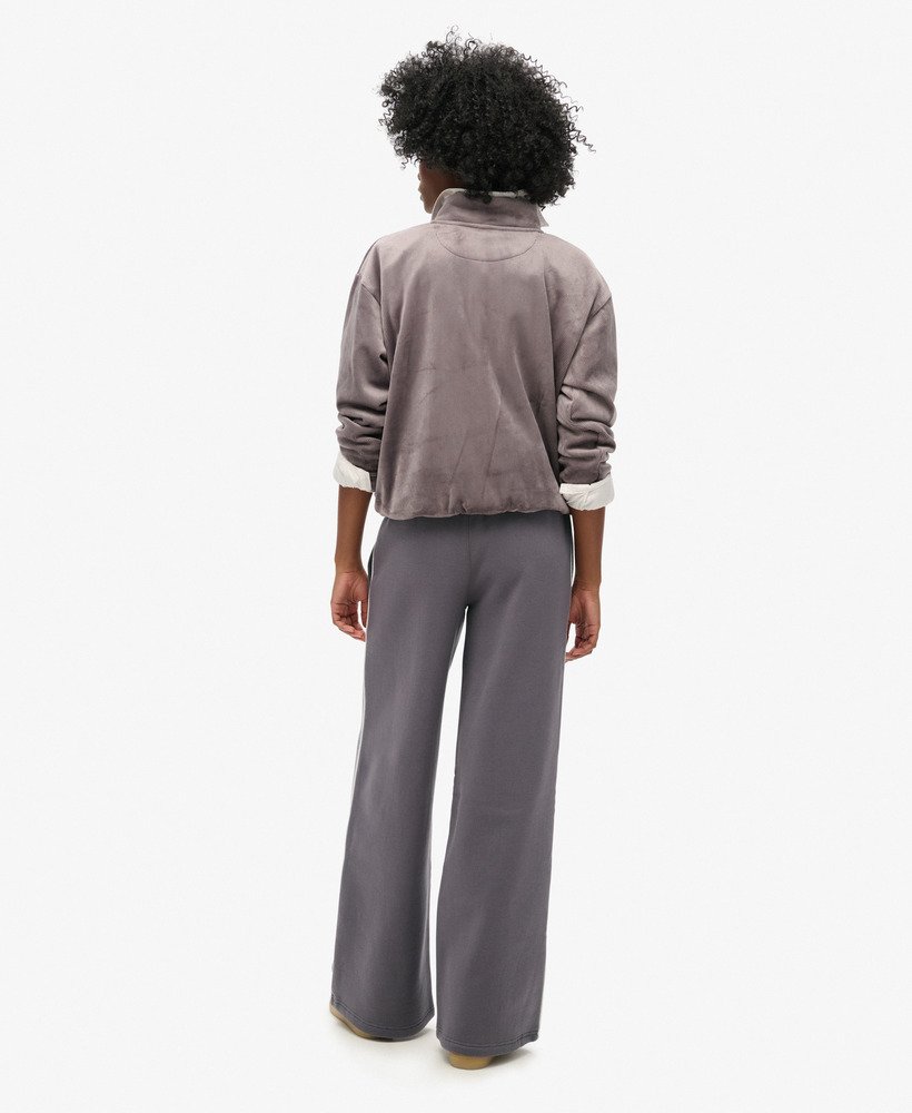 country club rechte joggingbroek in rock dark grey