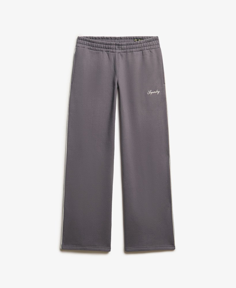 country club rechte joggingbroek in rock dark grey