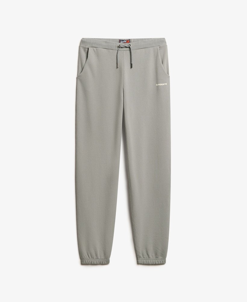 effen joggingbroek in monument grijs