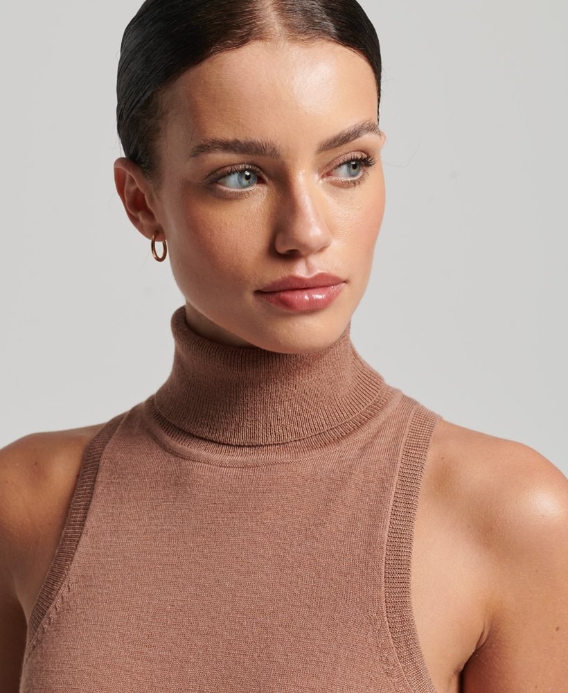 studios merino coltrui vest in woodsmoke marl