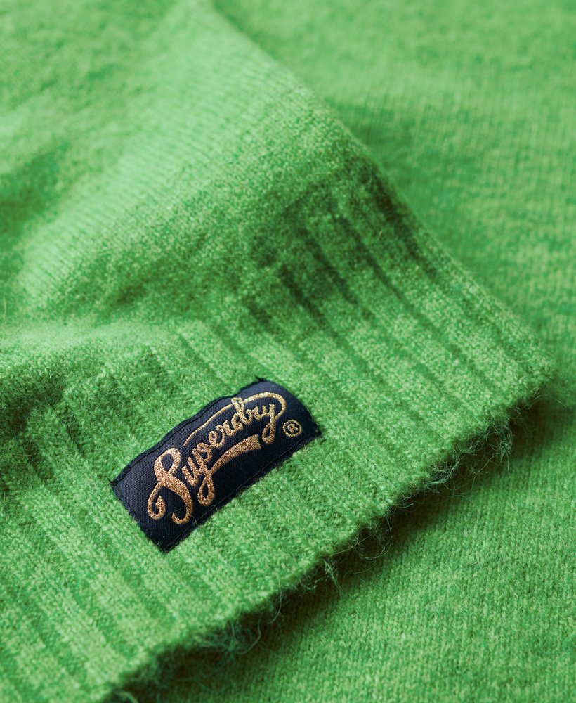 essentiële coltrui in drop kick green