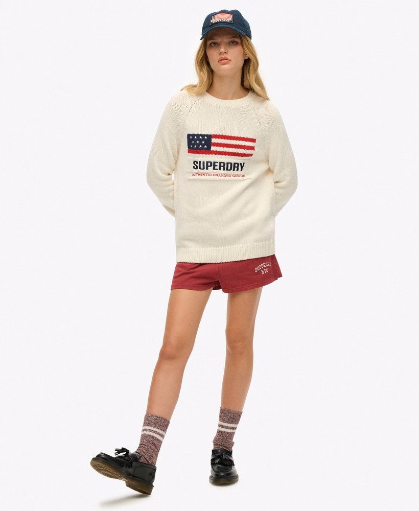 Amerikaanse gebreide trui