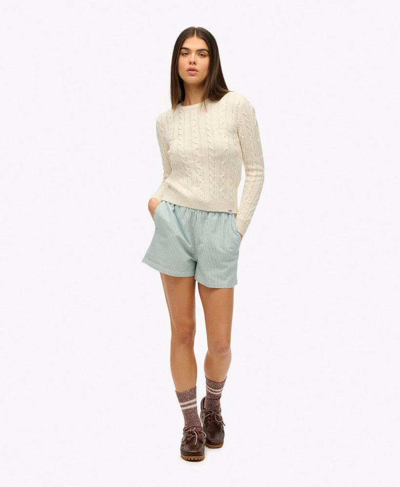 Essentiële slanke kabeljumper