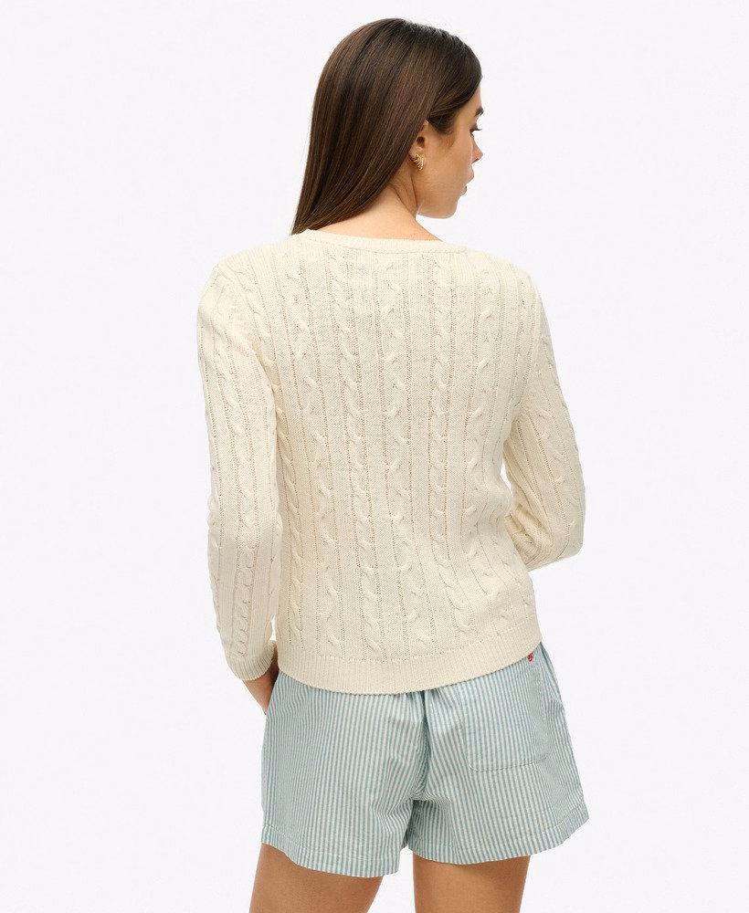 Essentiële slanke kabeljumper