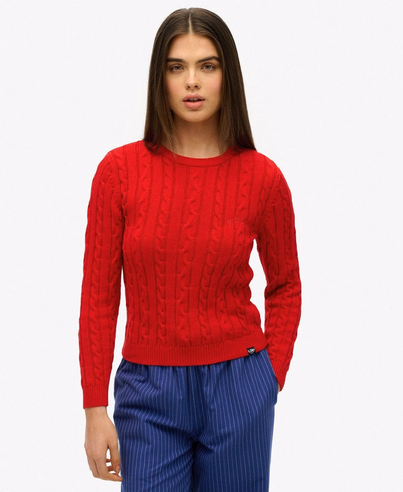 Essentiële slanke kabeljumper