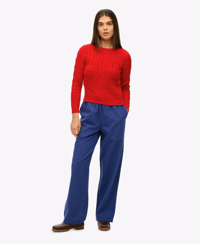Essentiële slanke kabeljumper