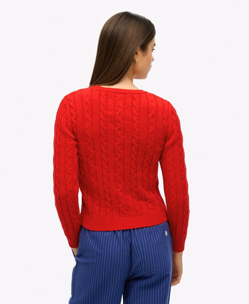 Essentiële slanke kabeljumper