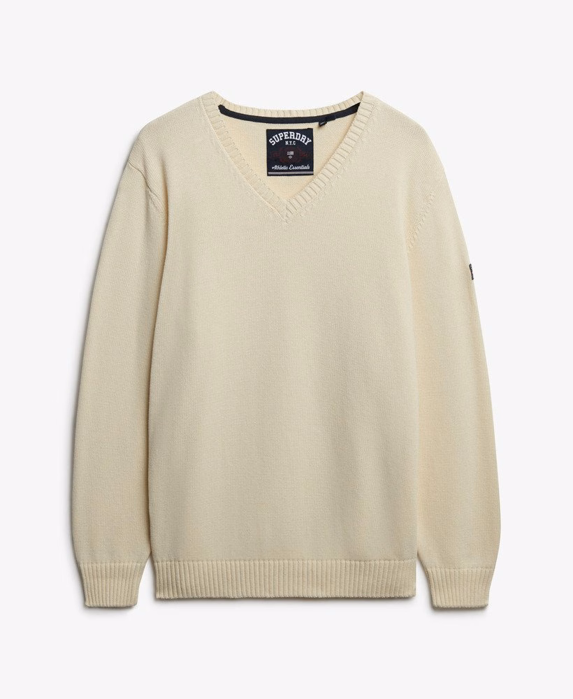 Oversized V-hals trui