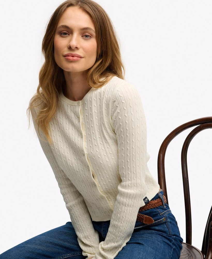 Lichtgewicht, essentiële cardigan
