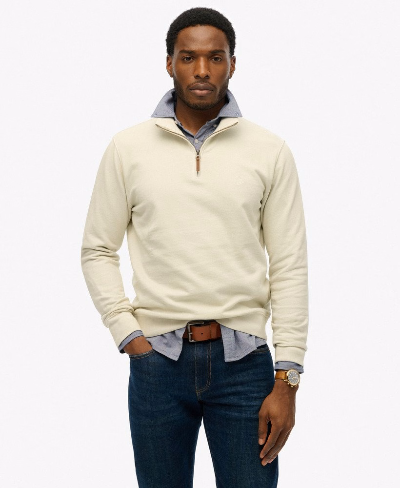 Klassieke Essential Half Zip Sweatshirt