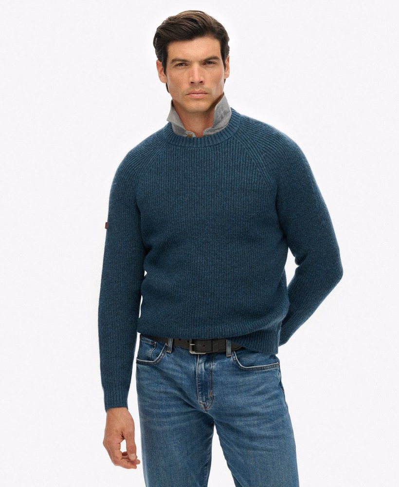 Grof gesneden raglan trui