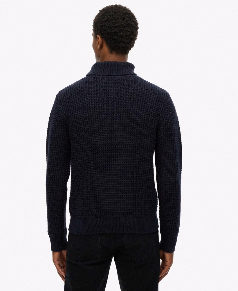 De Merchant Store - Trui met col en textuur