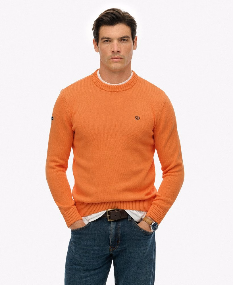 Preppy katoenen trui