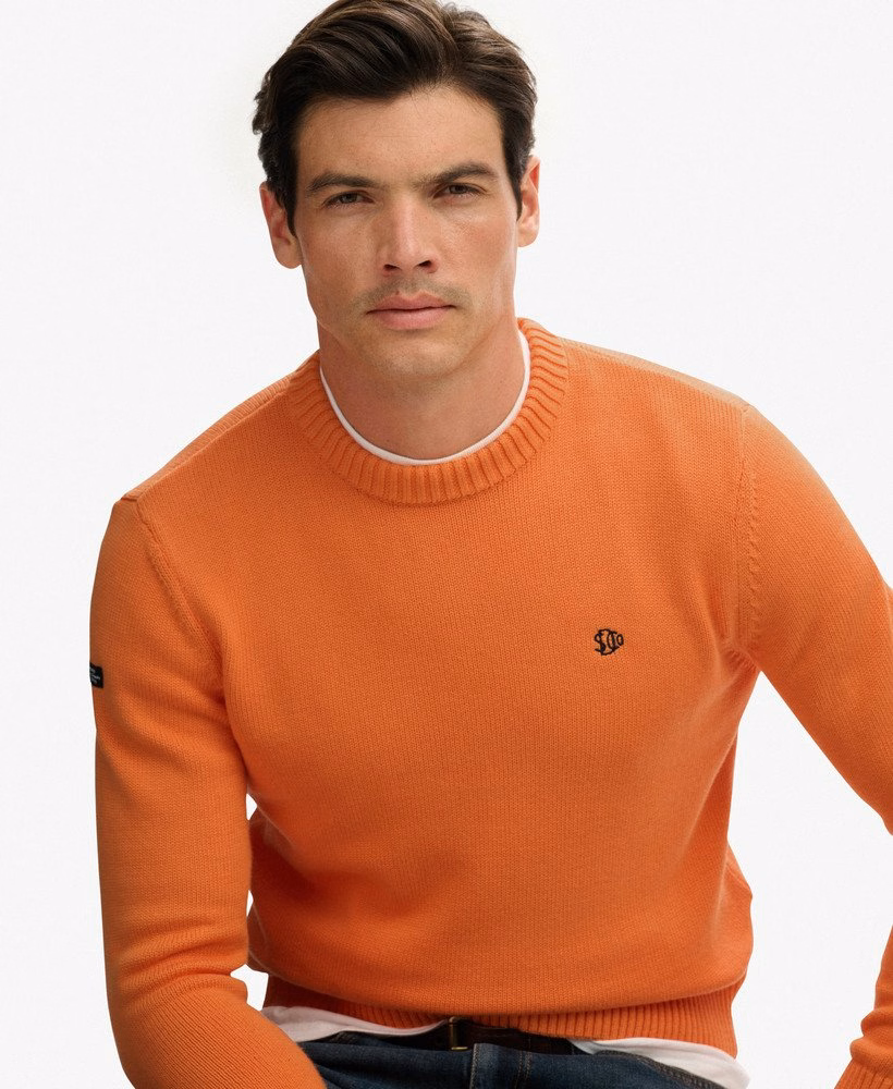 Preppy katoenen trui