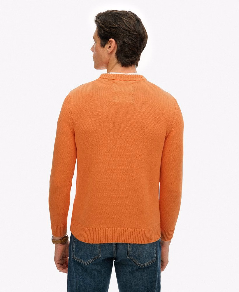 Preppy katoenen trui