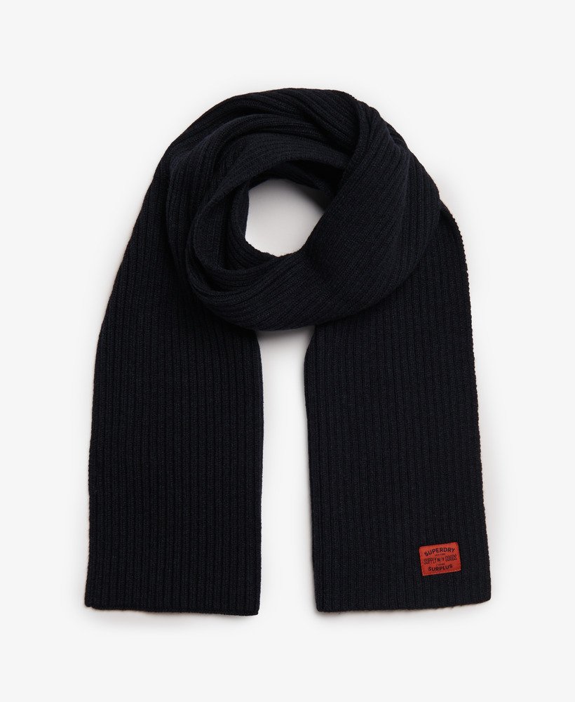 rkwear gebreide sjaal in eclipse navy