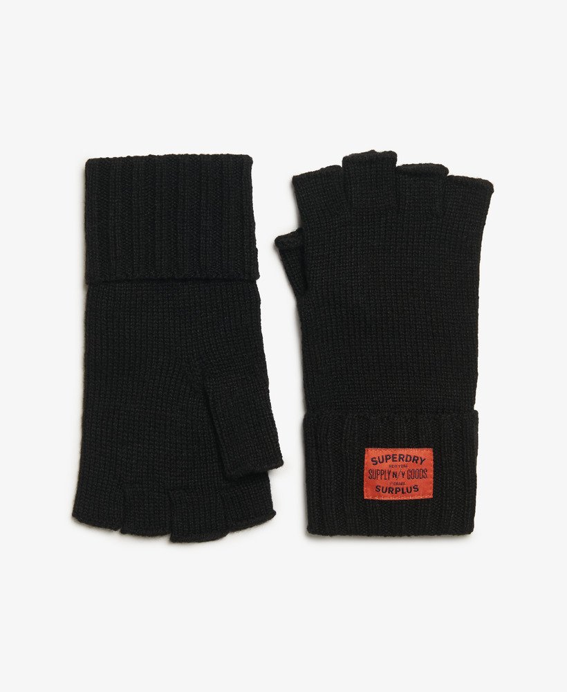 rkwear gebreide handschoenen in zwart