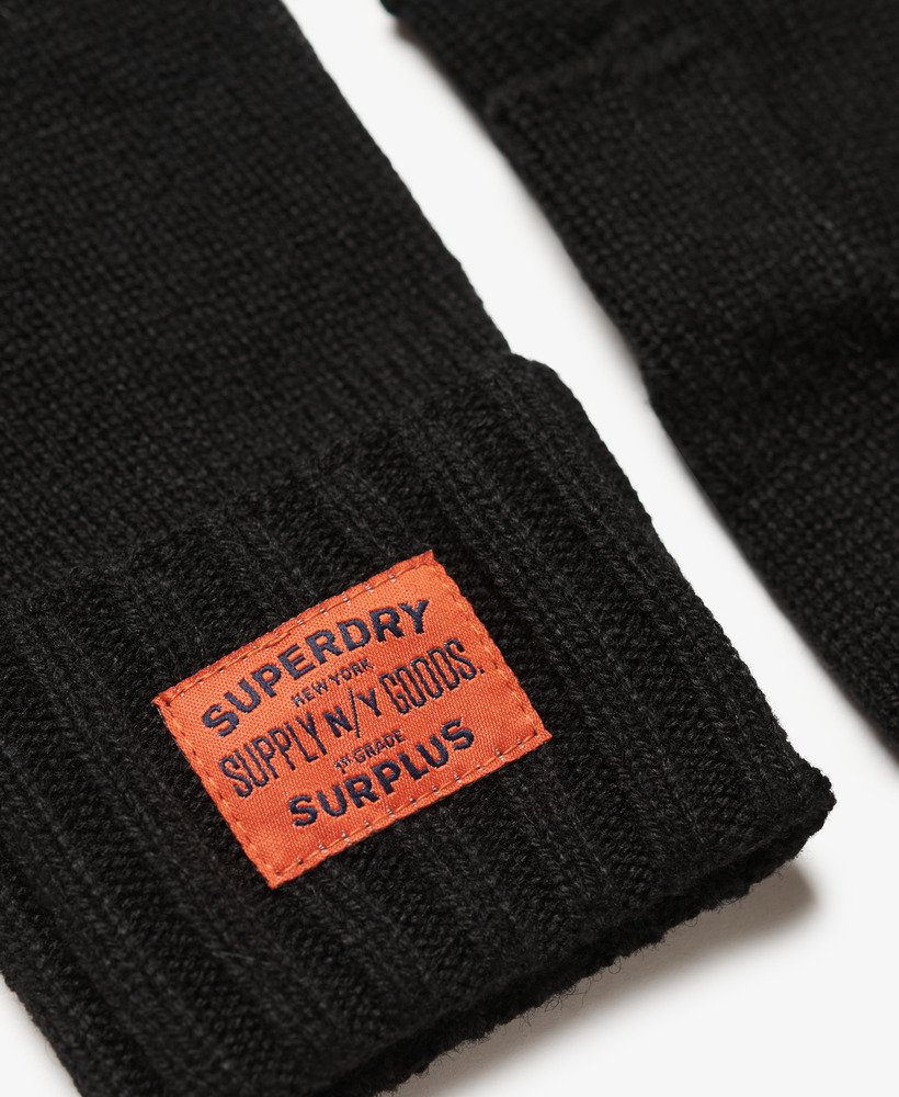 rkwear gebreide handschoenen in zwart