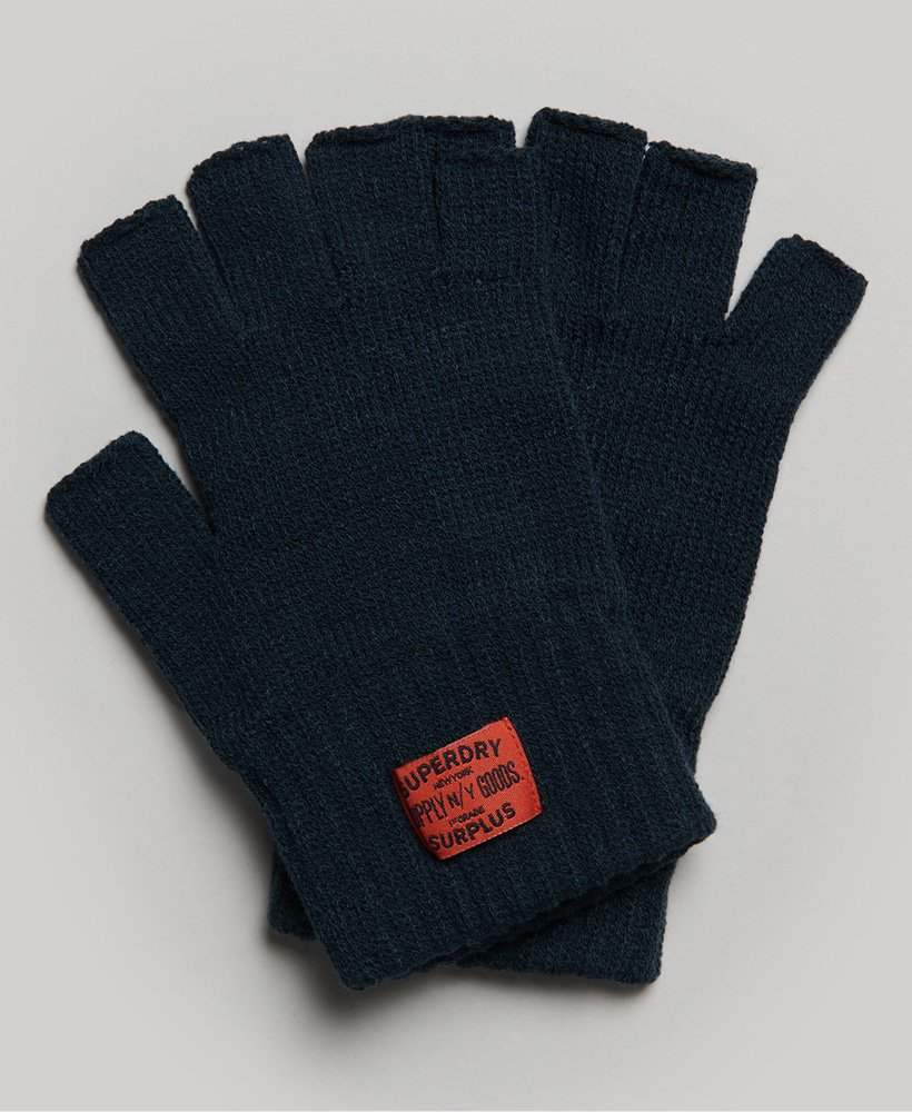 rkwear gebreide handschoenen in eclipse navy