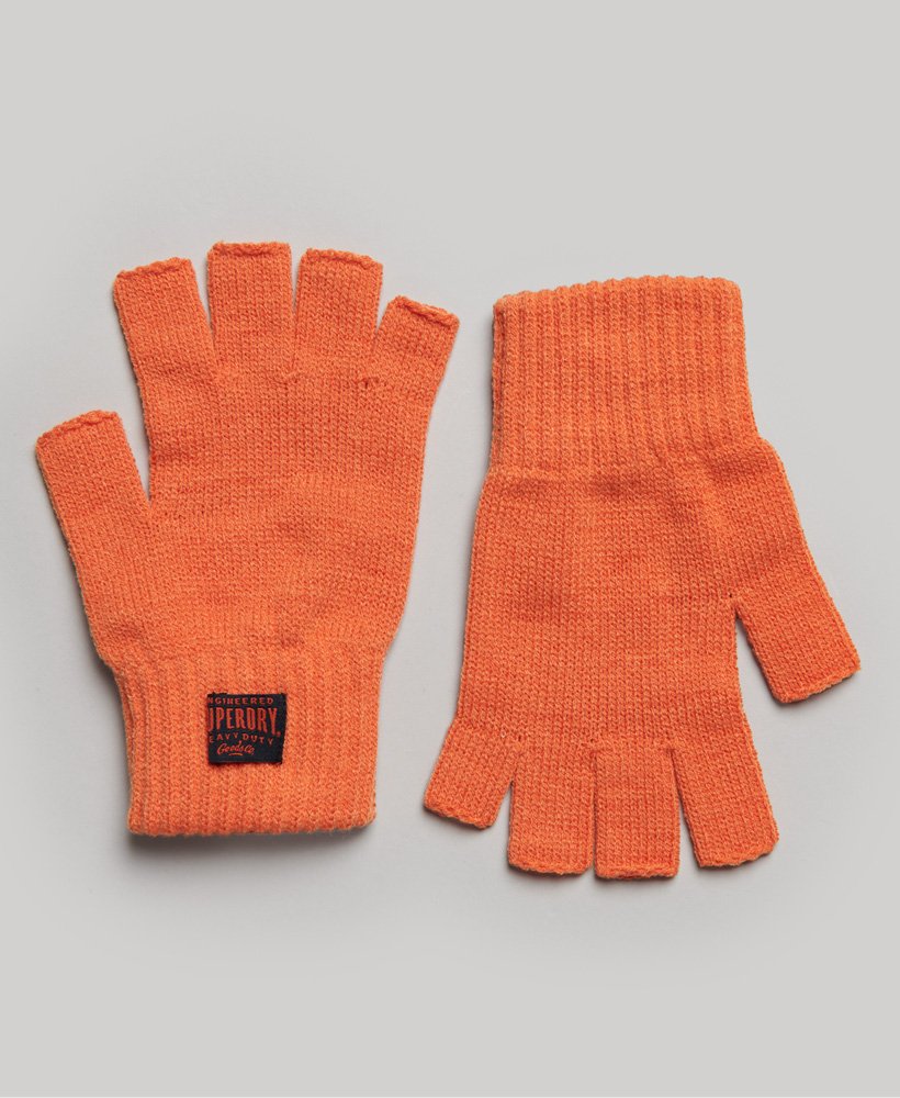 rkwear gebreide handschoenen in jaffa-oranje