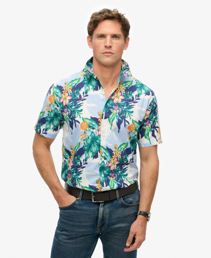 hawaiiaans shirt in optic hawaiian