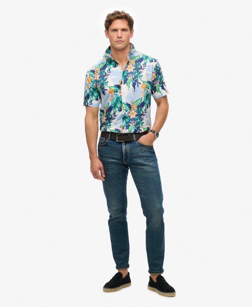 hawaiiaans shirt in optic hawaiian