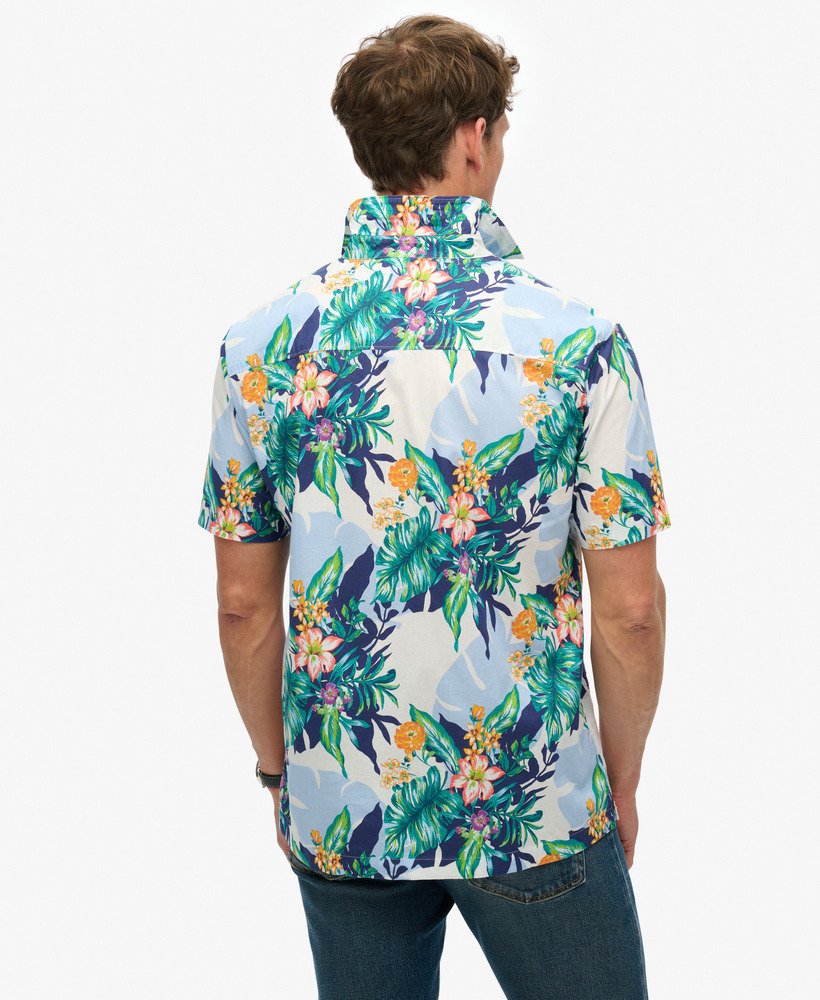 hawaiiaans shirt in optic hawaiian