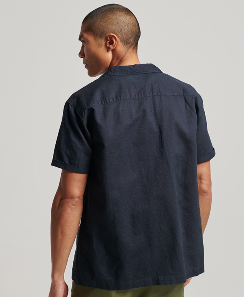 resort t-shirt met korte mouwen in eclipse navy