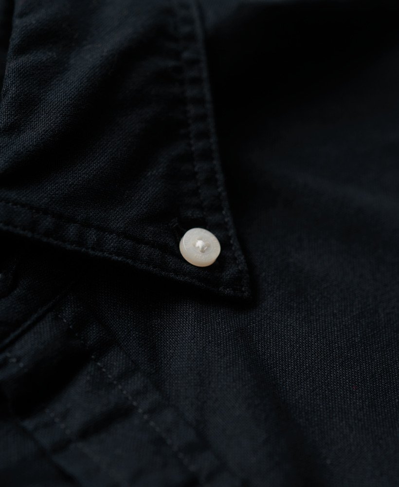 oxford overhemd met lange mouwen in eclipse navy
