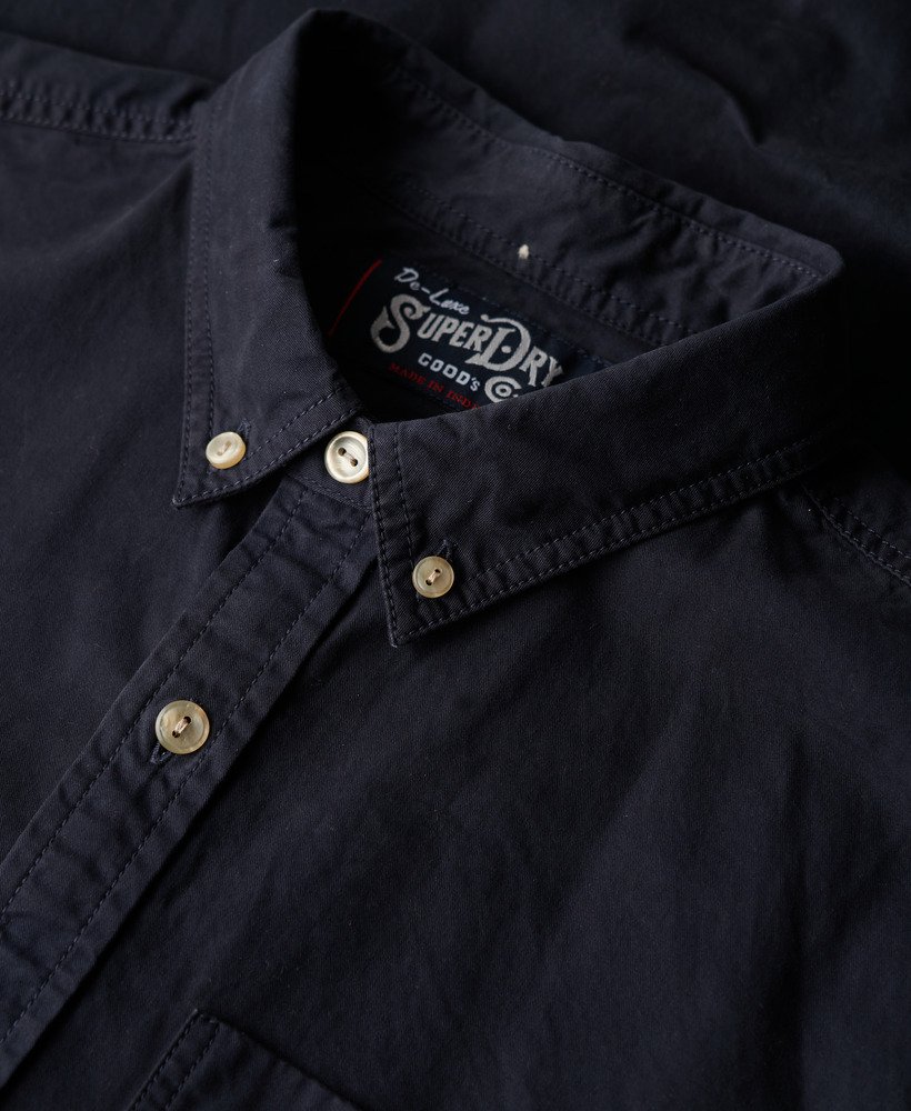 the merchant store - shirt met lange mouwen in eclipse navy