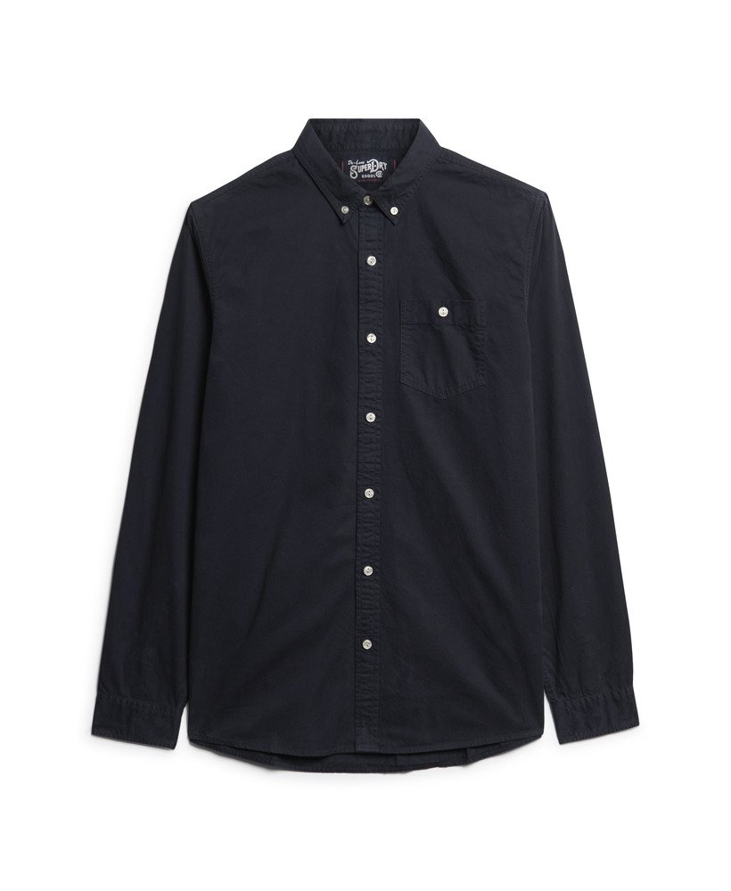 the merchant store - shirt met lange mouwen in eclipse navy