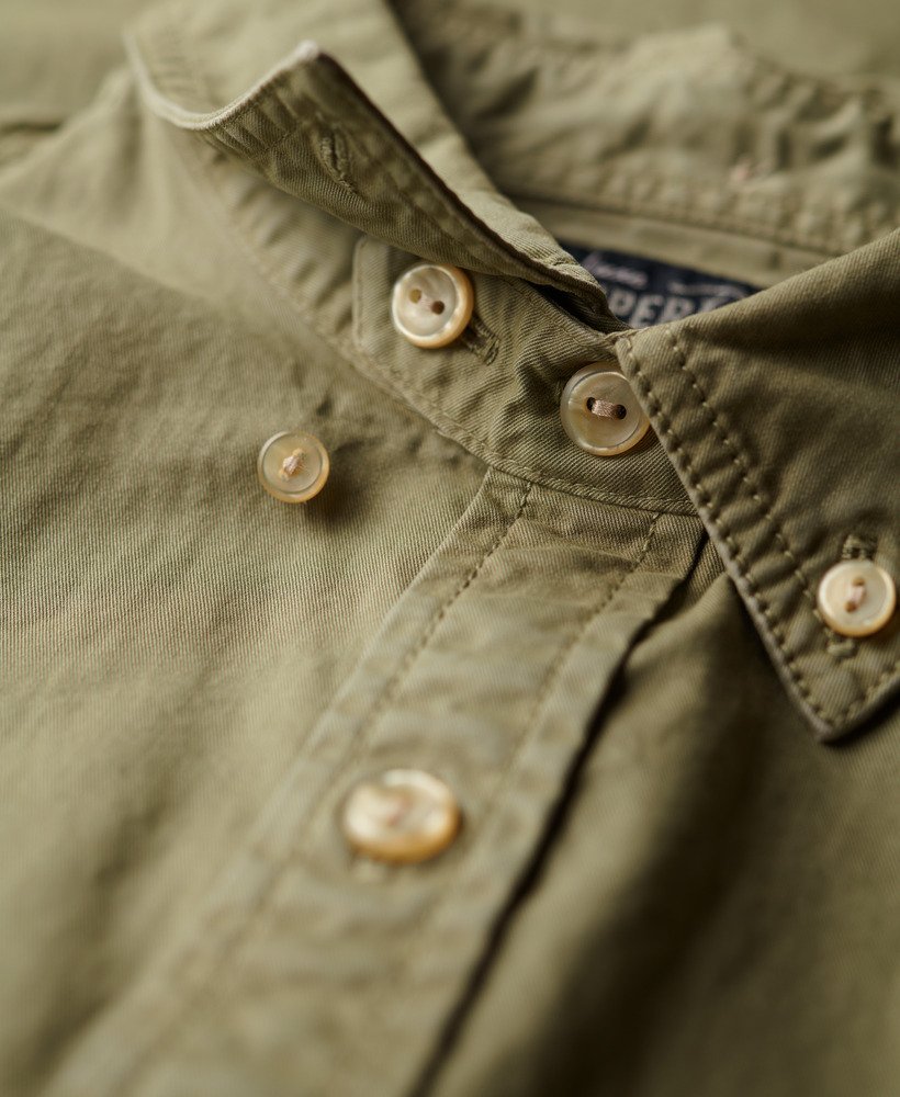 the merchant store - shirt met lange mouwen in licht kaki groen
