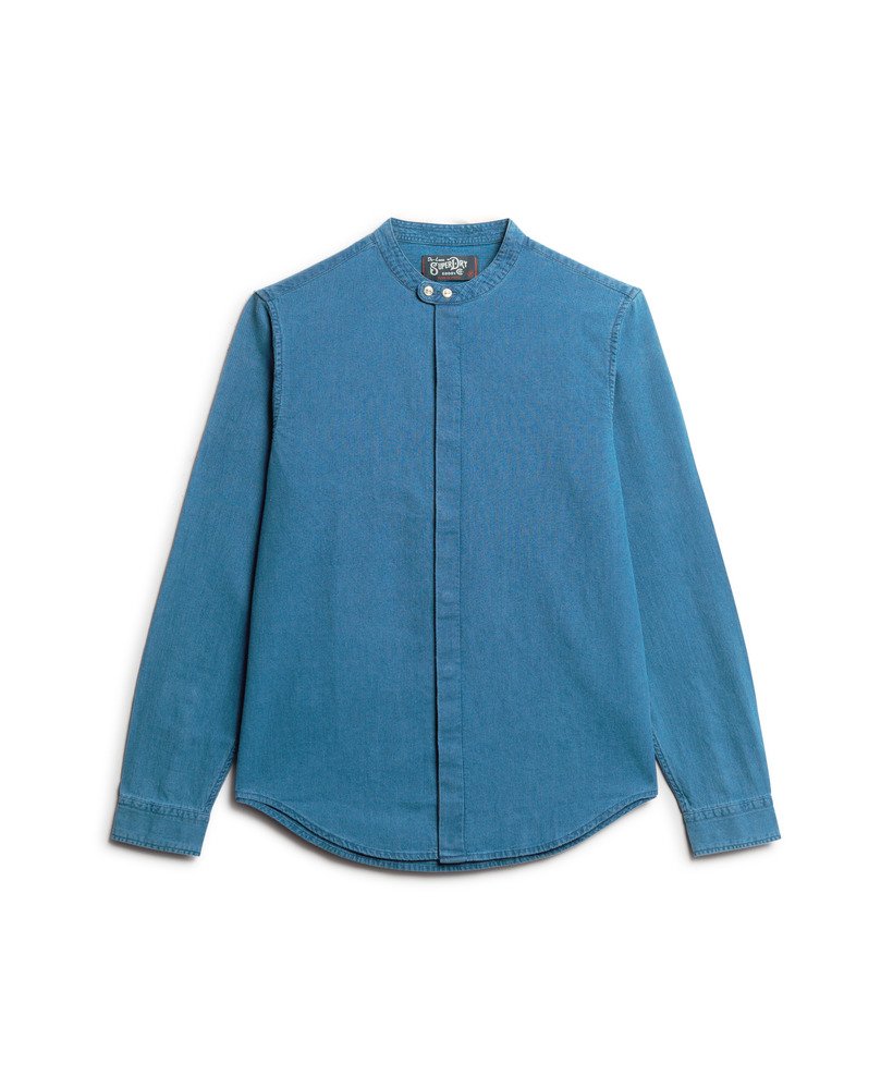 de merchant store - opa indigo shirt in heavy wash