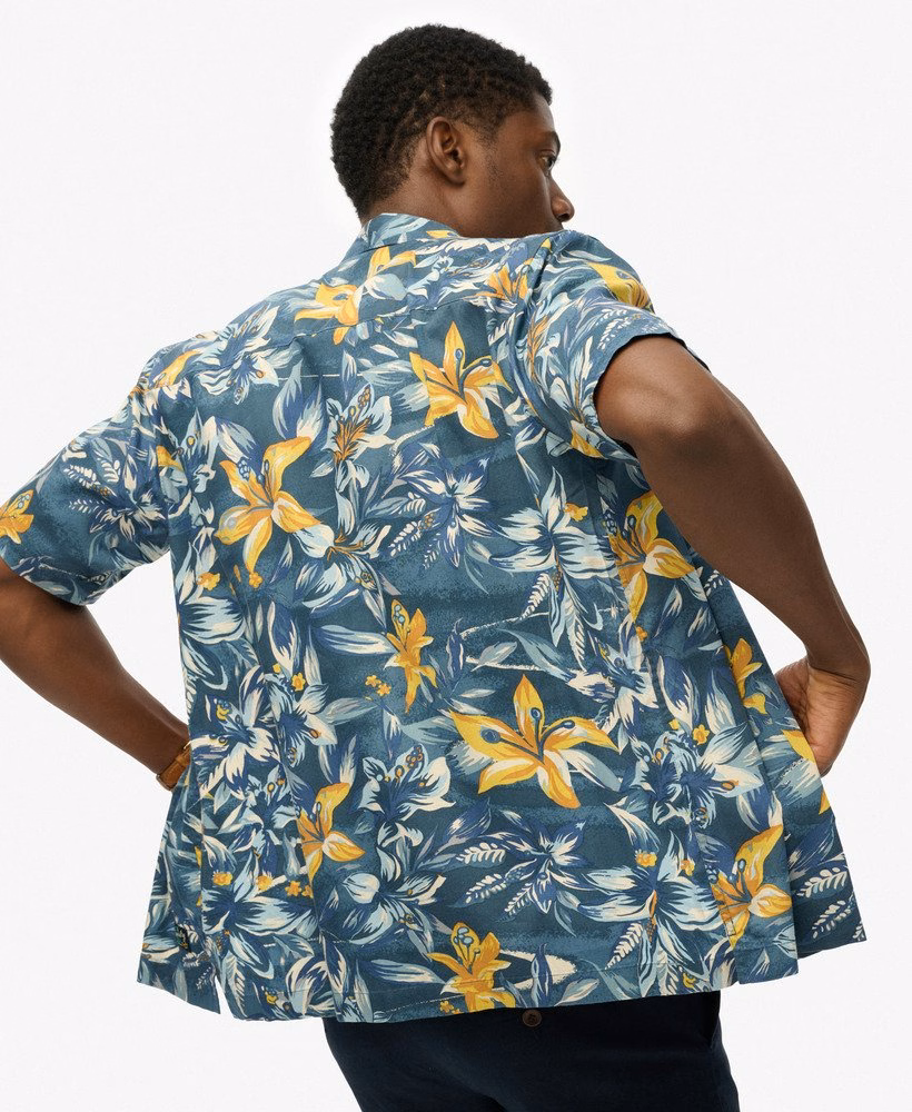 Hawaïaans bedrukt shirt