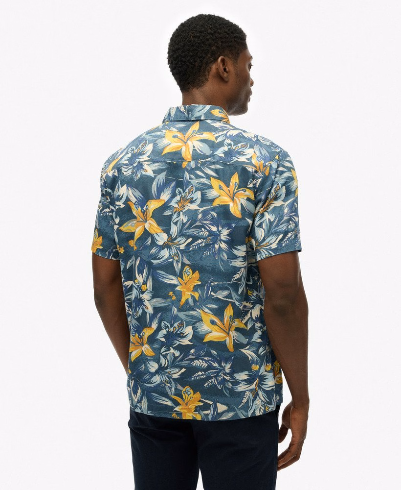 Hawaïaans bedrukt shirt