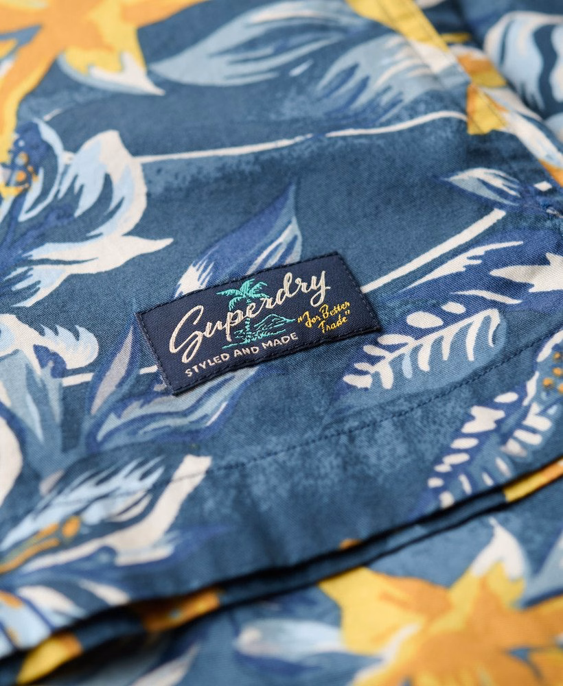 Hawaïaans bedrukt shirt