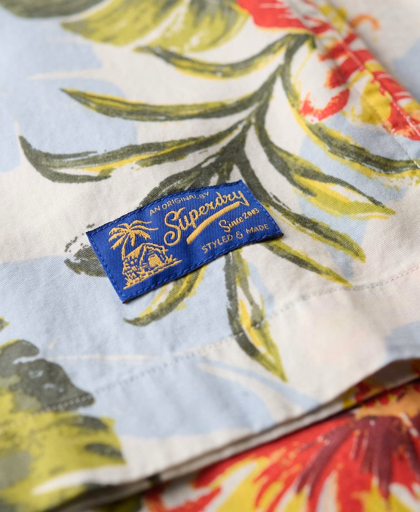 Hawaïaans bedrukt shirt
