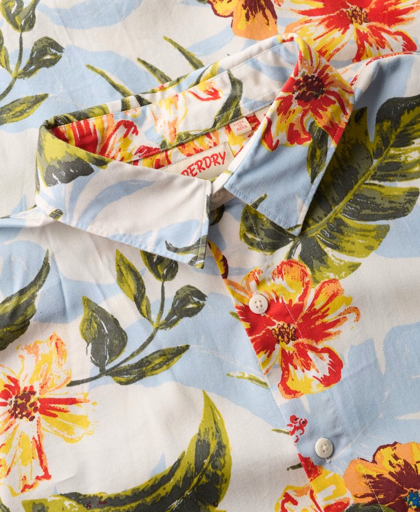 Hawaïaans bedrukt shirt