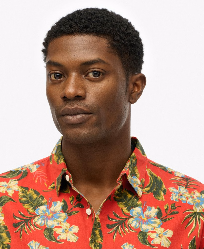 Hawaïaans bedrukt shirt