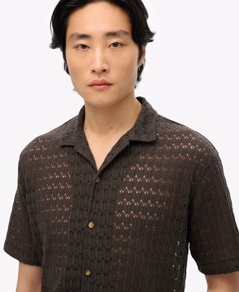 Gebreid textuurshirt