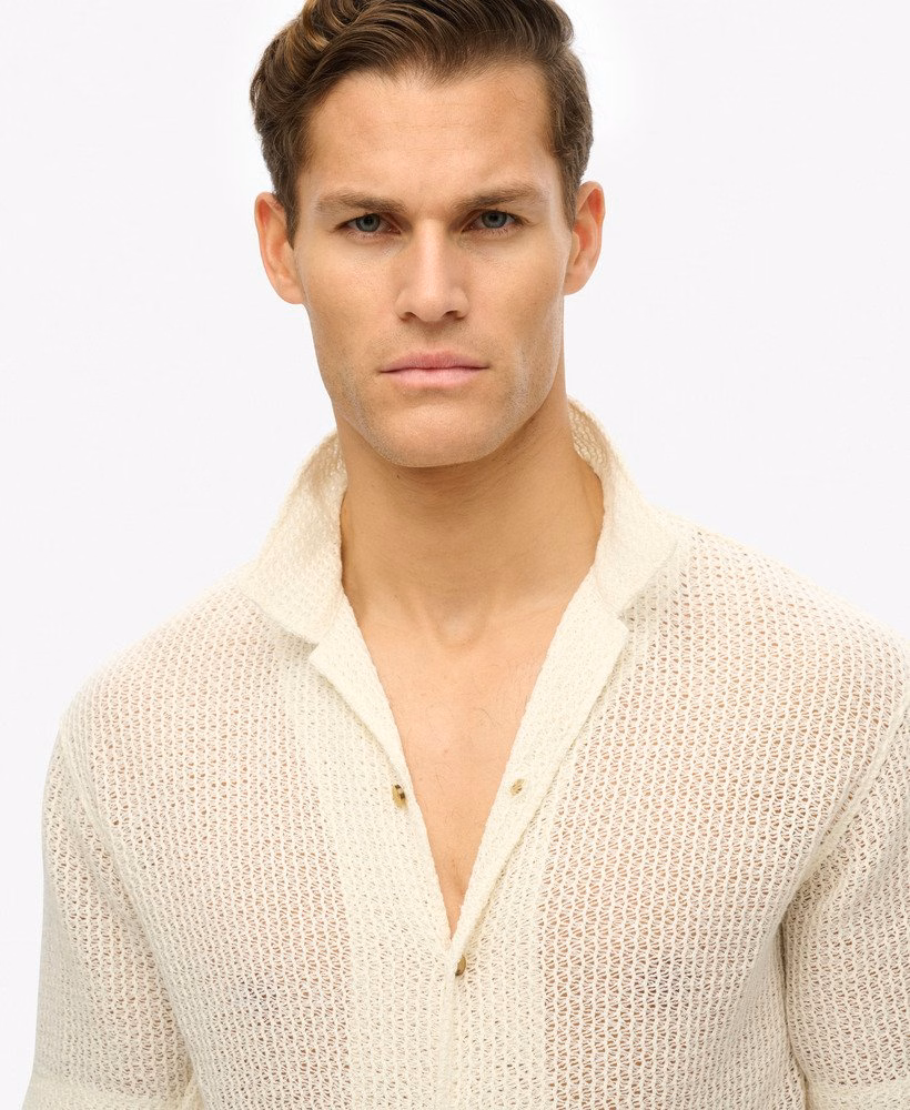 Gebreid textuurshirt
