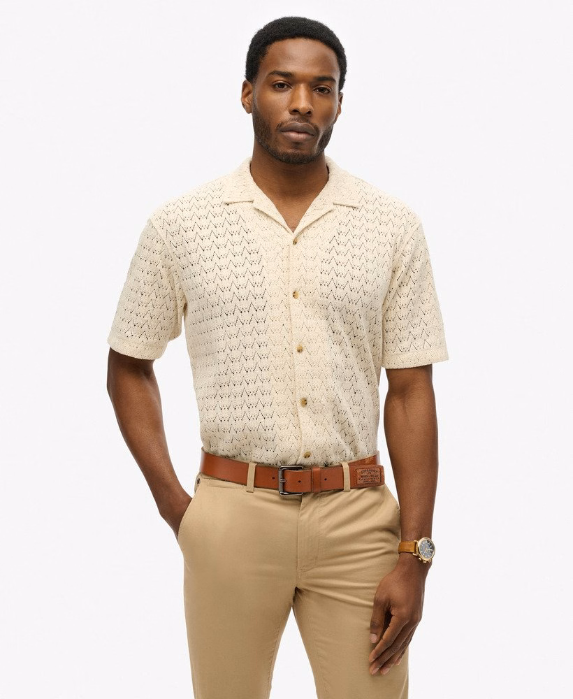 Gebreid textuurshirt