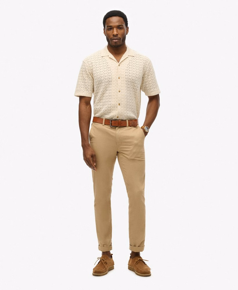 Gebreid textuurshirt