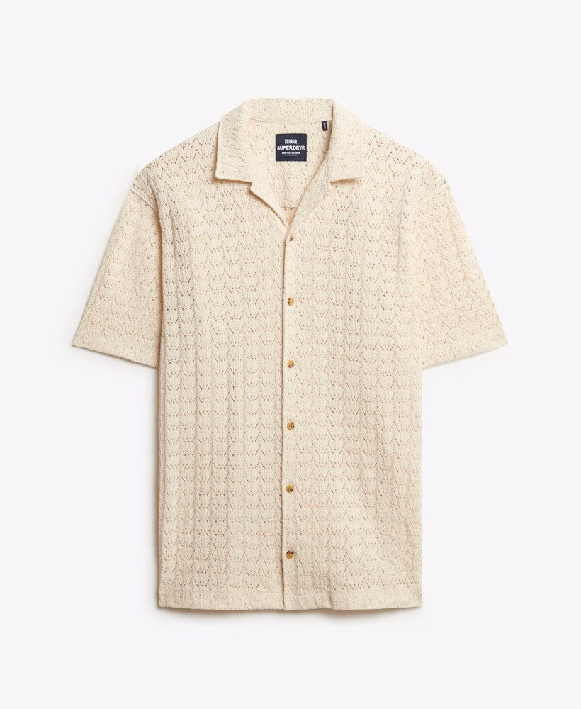 Gebreid textuurshirt
