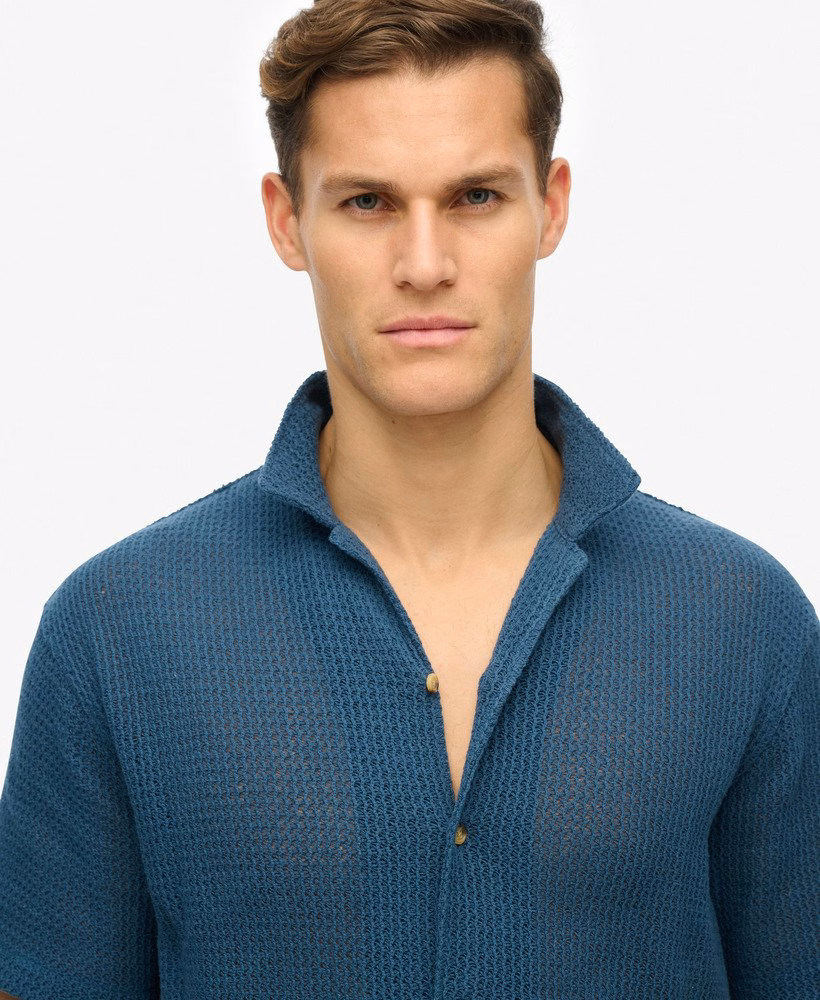 Gebreid textuurshirt